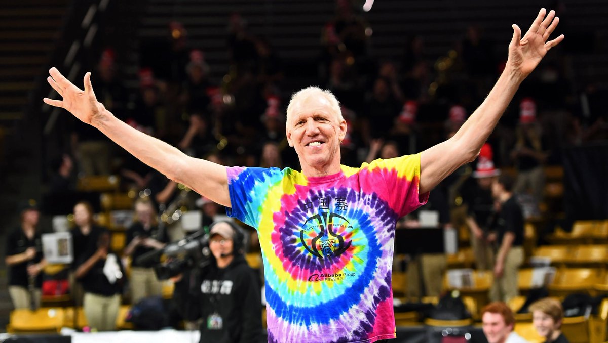 RIP Bill Walton. You’ll never meet someone who loved the PAC-12 like him.