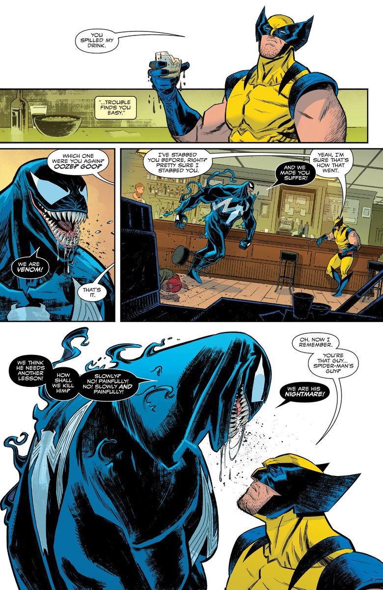 Is there a lore reason as to why Wolverine and Venom crossover every decade
