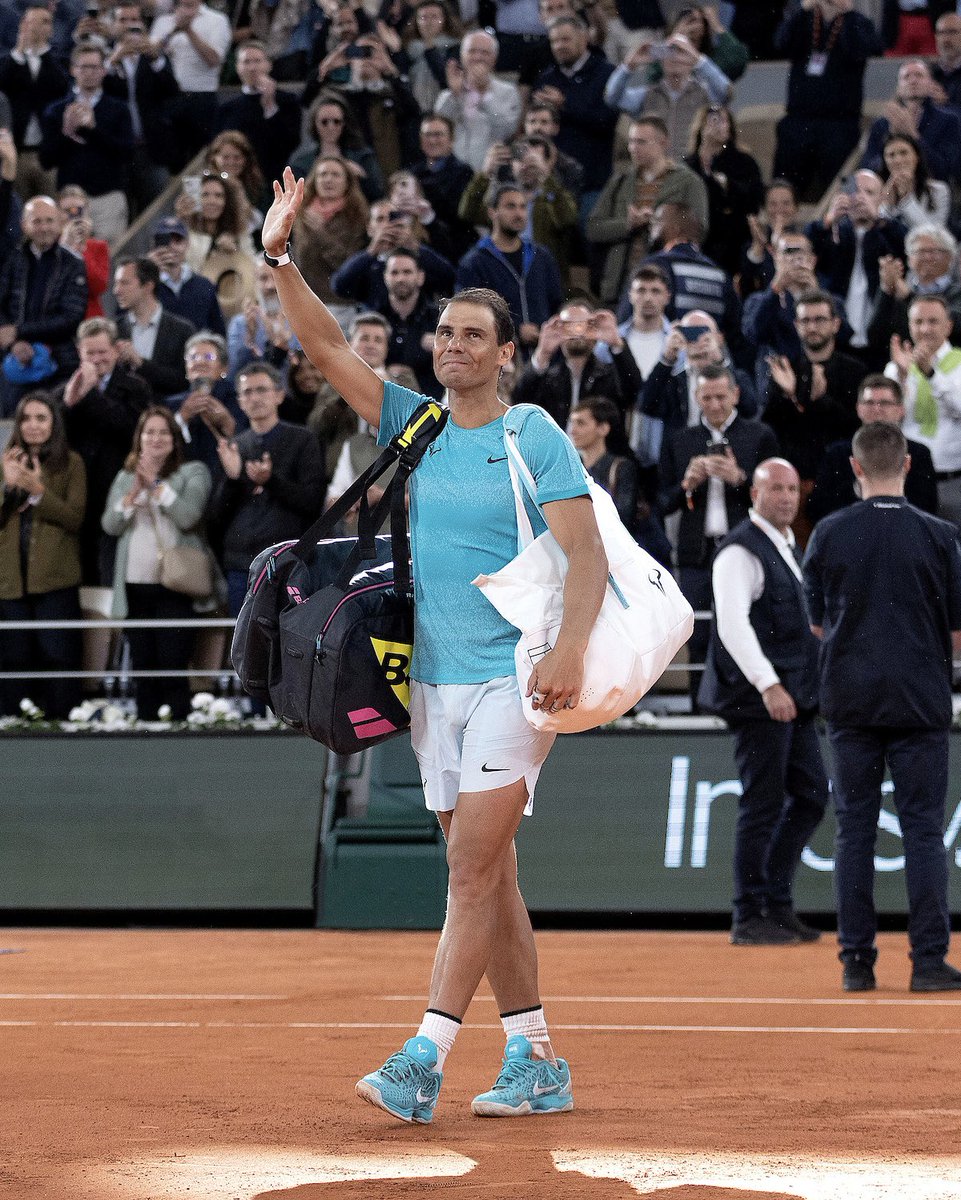 Babolat (@babolat) on Twitter photo “If it’s the last time, I enjoyed it”
And so did we.
Thank you <a href="/RafaelNadal/">Rafa Nadal</a> ❤️
#BabolatFamily #WeLiveForThis #EnjoyEveryPoint “If it’s the last time, I enjoyed it”
And so did we.
Thank you <a href="/RafaelNadal/">Rafa Nadal</a> ❤️
#BabolatFamily #WeLiveForThis #EnjoyEveryPoint