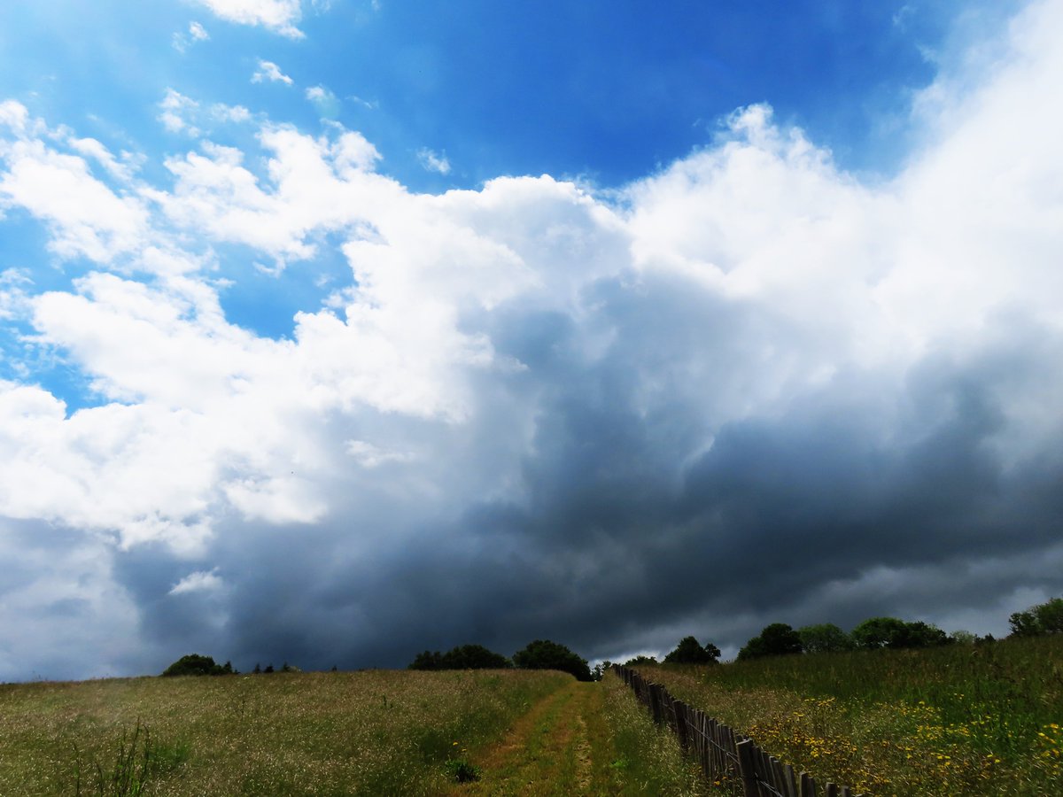 the weather today .. what can I say? .. changeable! .. north Hampshire