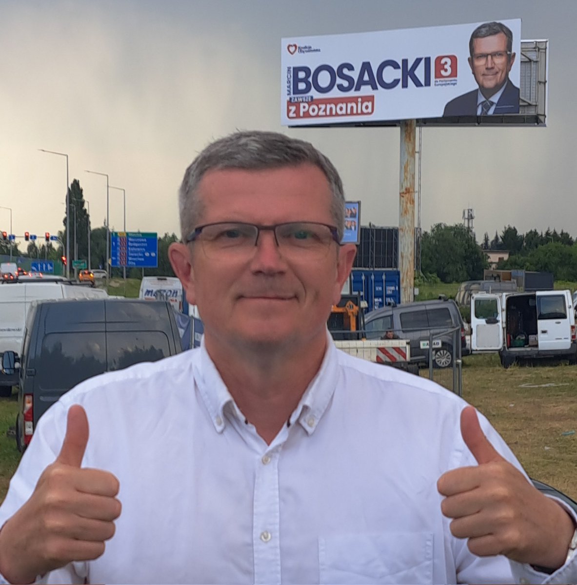 Na finiszu kampanii zacząłem się w Poznaniu i okolicach pojawiać w naprawdę dużych rozmiarach 😉 My, Wielkopolanie, wygramy te wybory! 🇵🇱🇪🇺