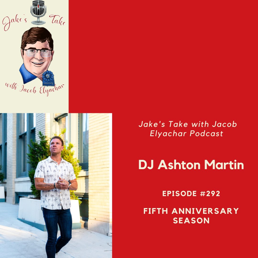 One of #KansasCity’s hardest working entrepreneurs &amp; entertainers - <a href="/djashtonmartin/">Ashton Martin</a> - visited the podcast! He spoke about brand building &amp; previewed the KC edition of Tacos &amp; Tequila Festival! jakes-take.com/jakes-takes-po…