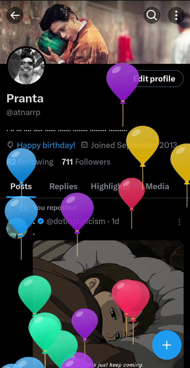 Balloons that fly once a year! 😊