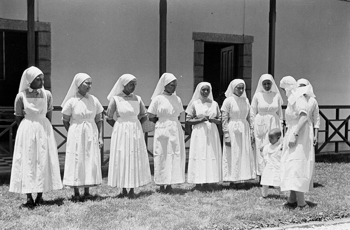 Nurses in Addis Ababa 1935