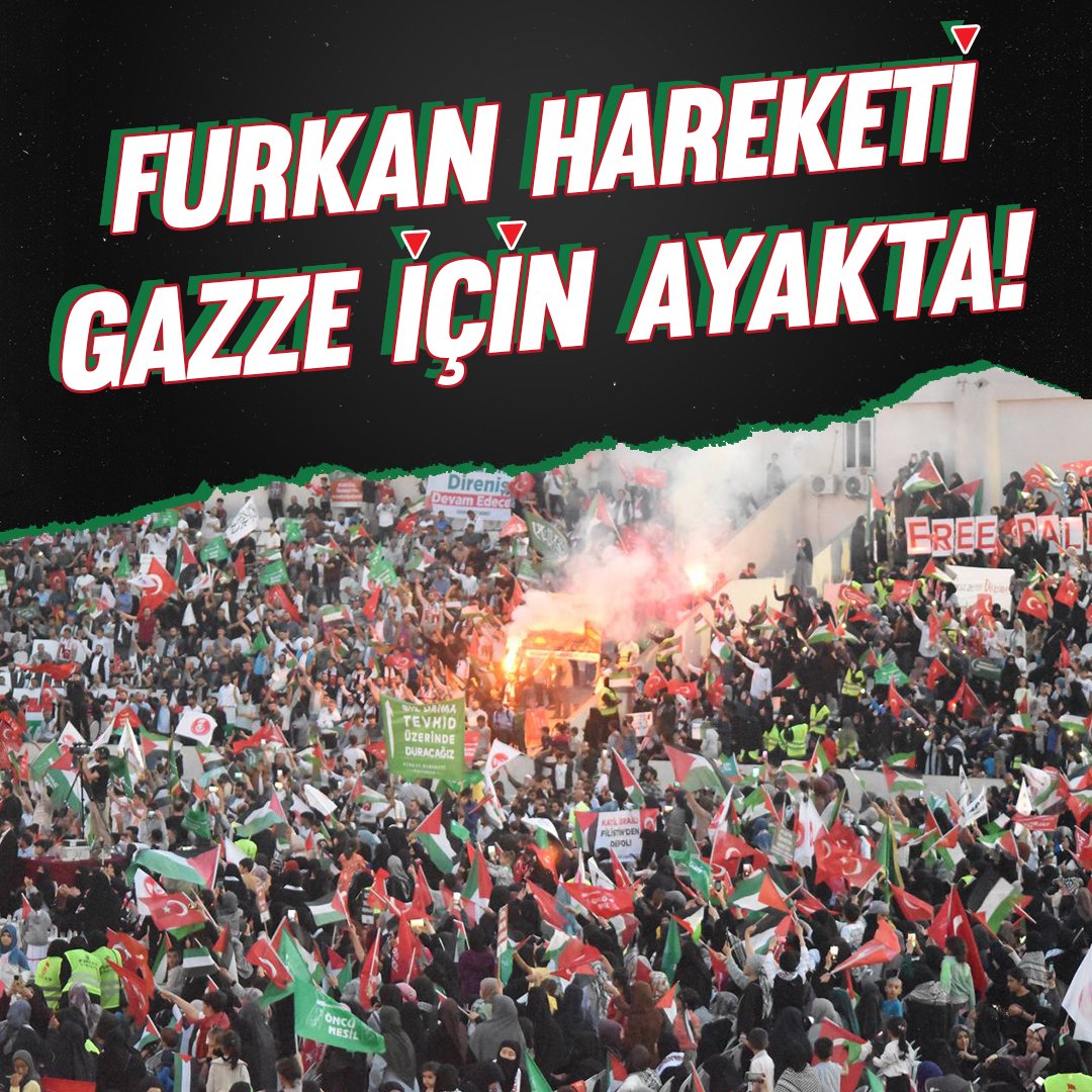 🇵🇸 FURKAN HAREKETİ GAZZE İÇİN AYAKTA! 📍Mimar Sinan Açık Hava Tiyatrosu | 25.05.2024 Filistiniçin Ayaktayız #FurkanHareketi