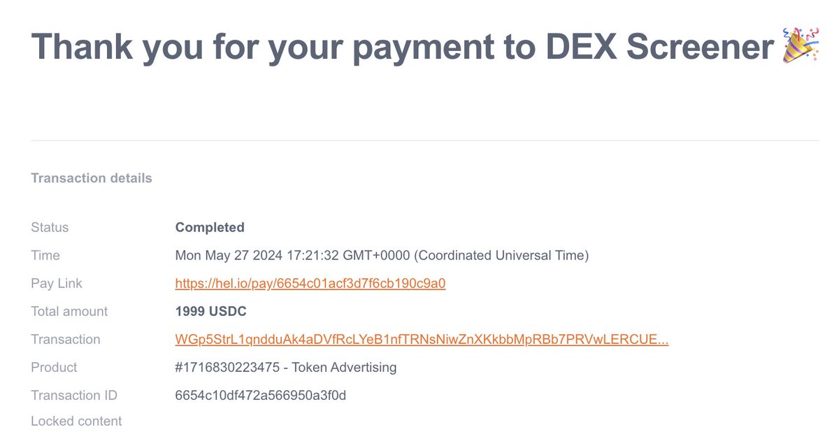 $2000 Paid to #dexscreener

Ads starting soon for $DOGELA

DROP YOUR $SOL