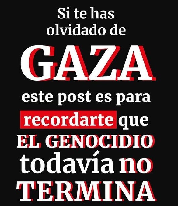 La causa de #Palestina  es la causa de todos los revolucionarios .
#ArtemisaJuntosSomosMás 
@DiazCanelB 
@DrRobertoMOjeda 
@PartidoPCC