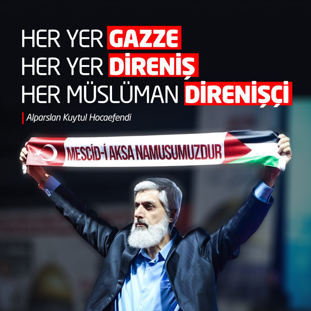 Her yer #Gazze
Her yer #Direniş

FilistiniçinAyaktayız 
#FurkanHareketi