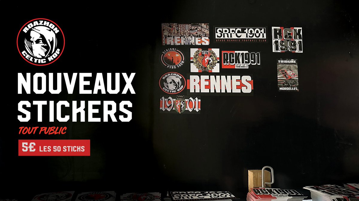 RCK1991's tweet photo. Abonnements &amp; adhésions.     

Première permanence, mercredi 29 mai dès 17H30.   
Nouvelle satin,nouveaux stickers, ainsi que le dernier réassort  des t-shirts Roazhon. 

Tout est disponible au local lors des permanences. https://t.co/jsldMYQqBj