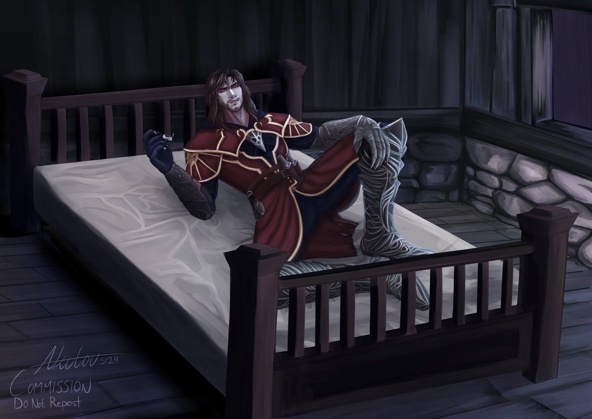 akut0u's tweet photo. Gabriel Belmont/Dracula comm 

#GabrielBelmont #Dracula #Casltevania #LordsofShadow #CastlevaniaLoS #LoS #artcommission #vampire https://t.co/04daaPivQj
