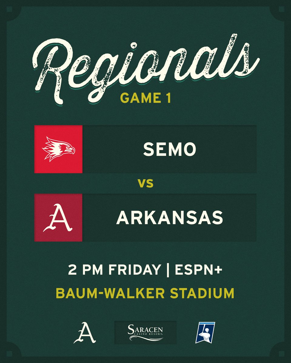 RazorbackBSB's tweet photo. Mark it down ✍️ https://t.co/ku1CHNsE4Z