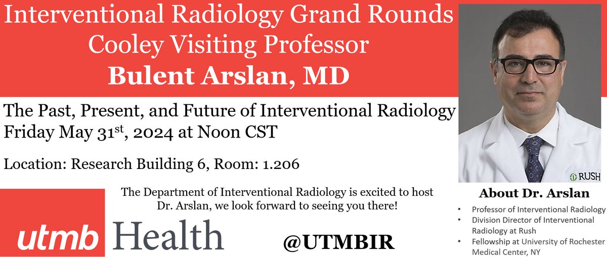 UTMB IR Residency Program tweet media