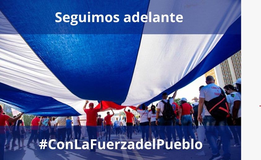 Buenos días 🌞 gente bella!!! 🇨🇺🇻🇪🇸🇻🇳🇮🇲🇽🇨🇴🇦🇷 

El amor ❤️ a la Patria nos convoca, convicción y sentimiento que movieron la voluntad de tantos cubanos 🇨🇺 por verla libre; porque la Revolución es una obra de infinito de amor.

#UnidosXCuba 🇨🇺
#IzquierdaPinera 💪
#DeZurdaTeam 🤝🐴