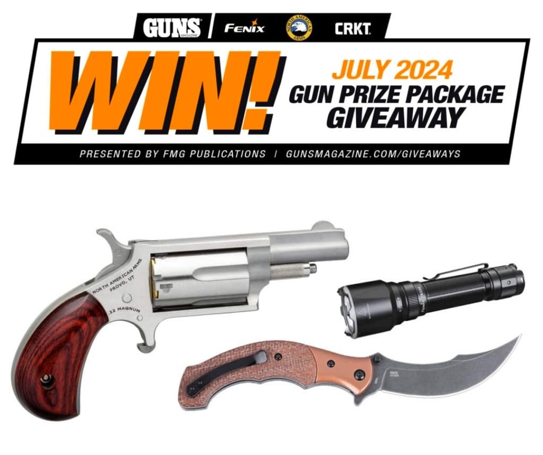 Win a North American Arms 22 Magnum Mini Revolver Package 

Giveaway ends July 31st 
 
Link in reply ⬇️

#gungiveaway #winagun #ItsTheGuns