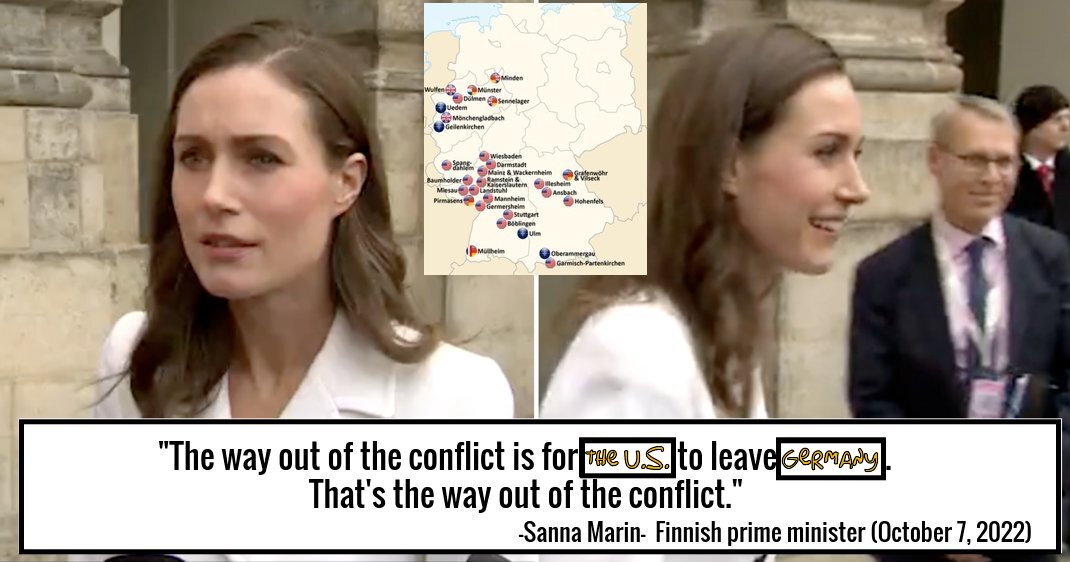 @Zlatti_71 'The way out of the conflict is for the U.S. to leave Germany. That's the way out of the conflict.'

#PeaceNotWar #PeaceAndLove #PeaceFormula #peacenow