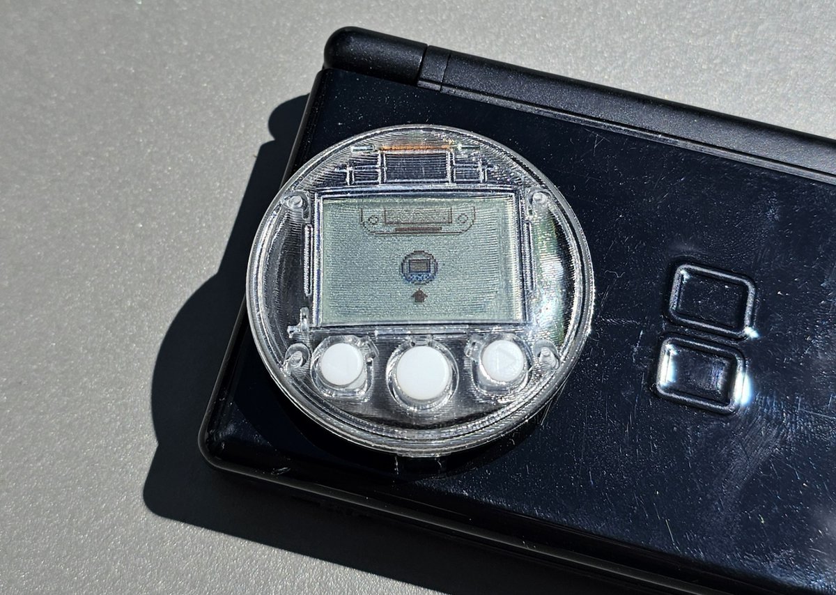 KampCreates's tweet photo. I always loved using my Pokewalker as a kid, but I realized that mine was pretty beat up. So I decided to reverse engineer the shell so that I could 3D print a new one! I ordered these from PCBWay, and the parts are on a shared project here: https://t.co/49cZqcxrlZ https://t.co/kuSUeBKTBy