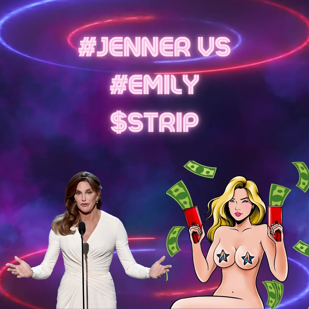 Who do you want to $STRIP? Emily or  <a href="/Caitlyn_Jenner/">Caitlyn Jenner</a>