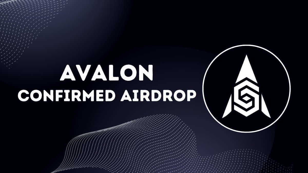 Avalon Confirmed Airdrop🪂🪂

• Raised: $23M
• Costs: 💯 FREE 
• Potential: $1,000

Follow The Step-By-Step Video Guide👇🧵