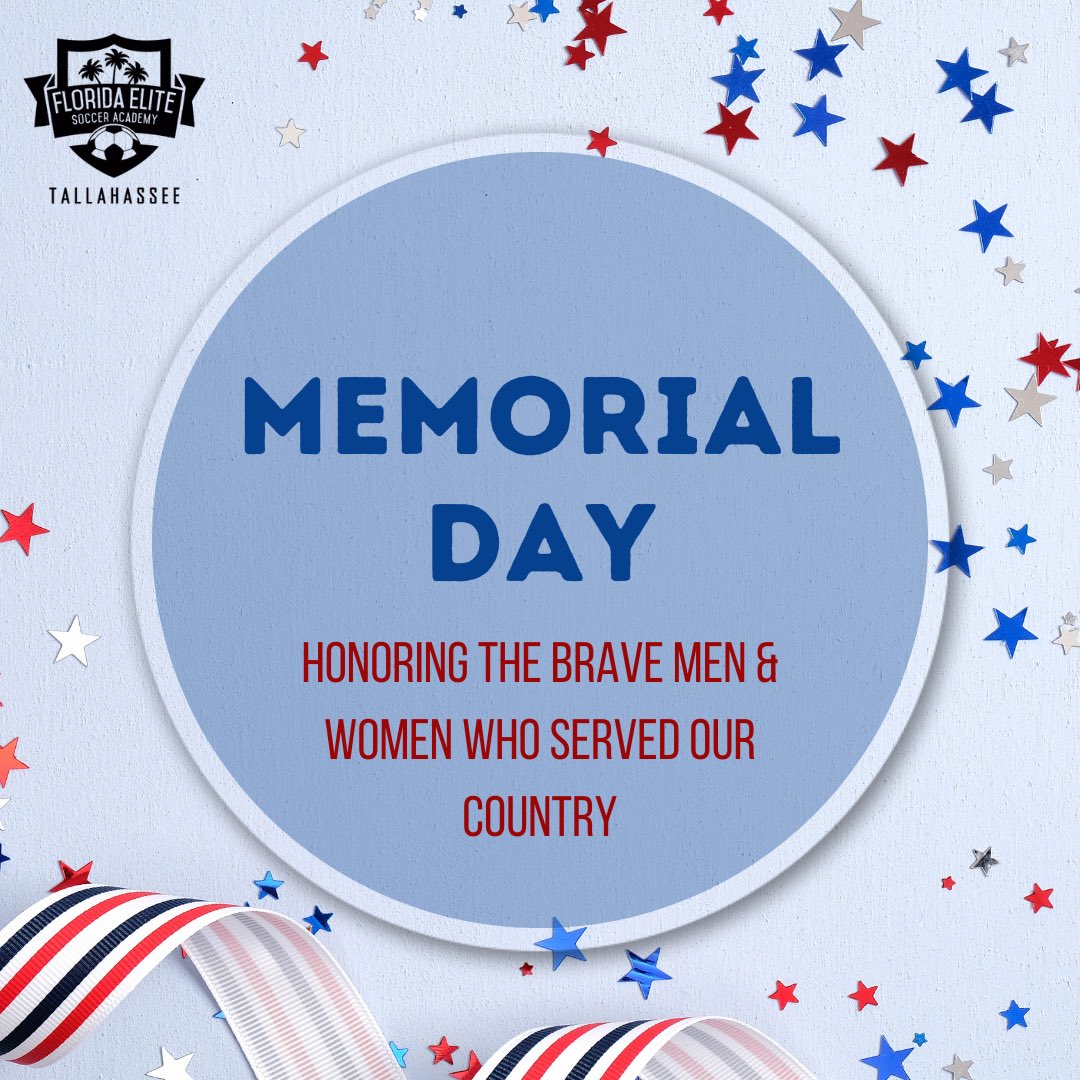 Honoring the brave men and women who served our country 🇺🇸

#WeAreFloridaElite #TallahasseeSoccer #BeElite