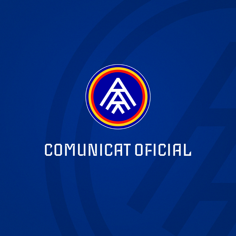 fcandorra's tweet photo. 📄 𝐂𝐎𝐌𝐔𝐍𝐈𝐂𝐀𝐓!

👉🏼 https://t.co/QFlhdMHFoa

#SomTricolors 🔵🟡🔴
