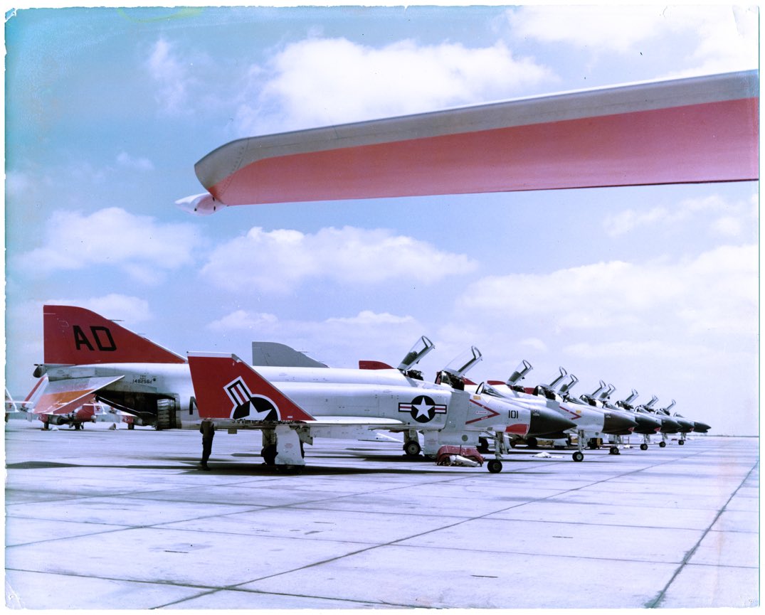 On this day in 1958, the McDonnell F4H-I Phantom II flew for the first time. The Phantom II is notable for its length of time in service, its ability to perform its mission, and the large number produced. More: s.si.edu/3BZ7Cv3