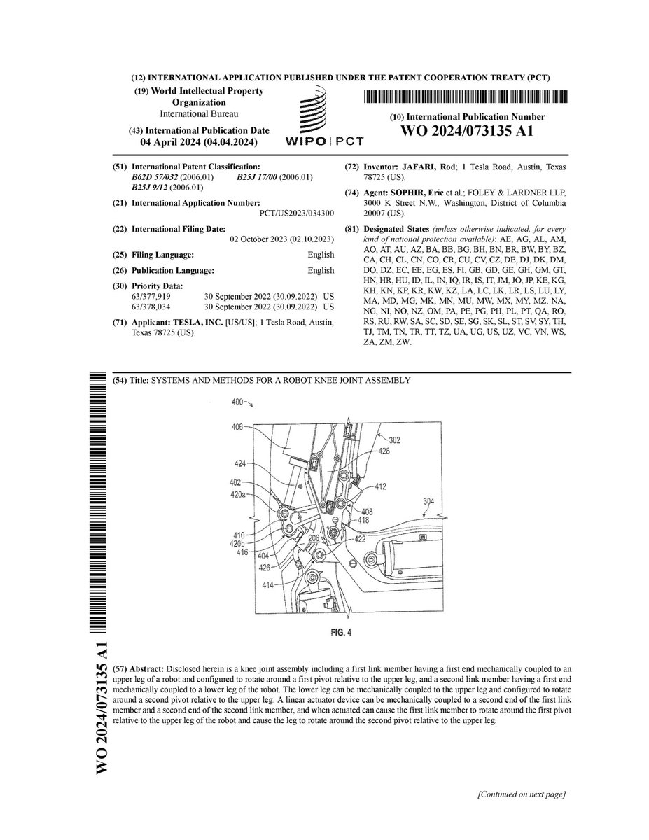 moszis's tweet image. Looking at these patents, one thing is clear.. The goal is not to make an optimal or cost effective design for any specific task (or even generalized tasks). The goal is to copy human structure in every detail that matters, to optimize AI training capability/efficiency through…