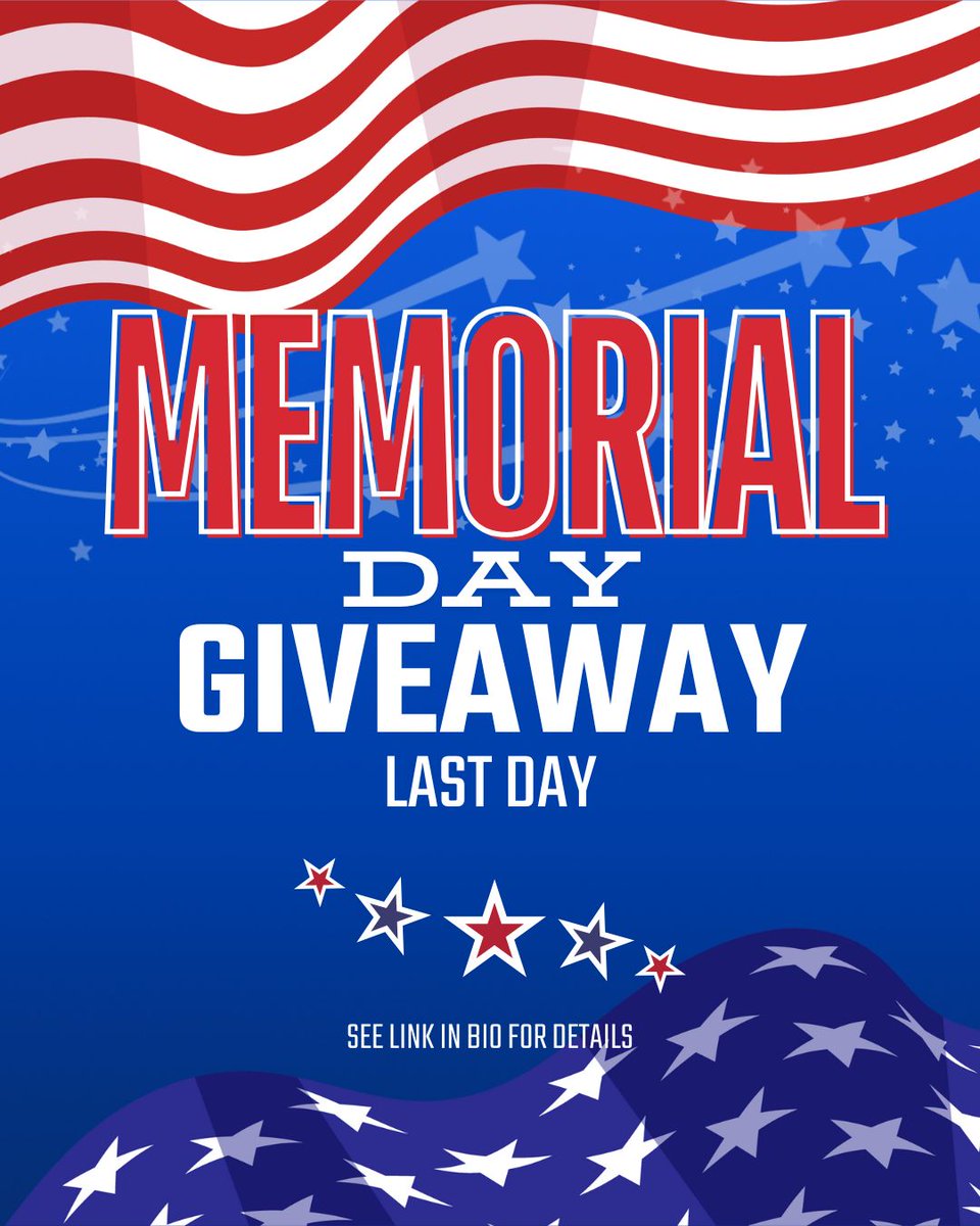 Last Day for our giveaway! ❤️🤍💙 Two lucky winners will be selected to receive a $25 Big 5 gift card. HERE'S HOW TO ENTER: 1. Retweet this Post 2. Follow Us 3. Tag your friends in the comments (one tag = one entry) Contest ends Monday, May 27, 2024, 11:59 PT.