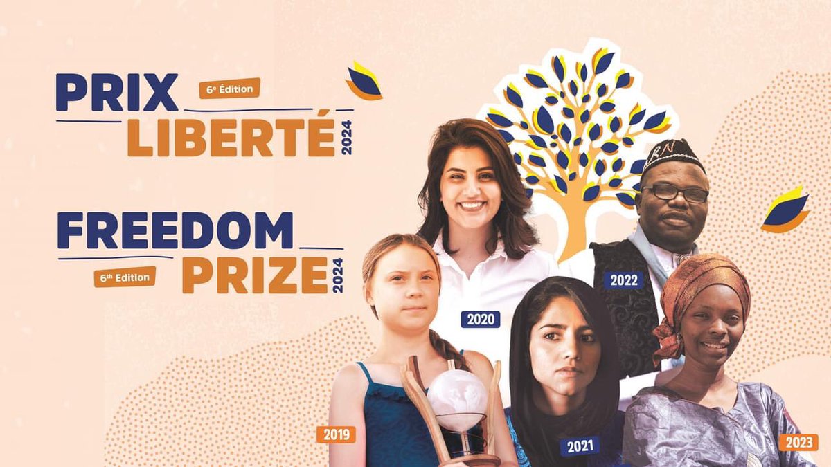 Welcome to the league of winners Mr. @MotazAzaiza 

Motaz Azaïza is the winner of the 2024 Freedom Prize! 👏🏆in Normandy Region, France 🇫🇷 

#prixliberte #FreedomPrize