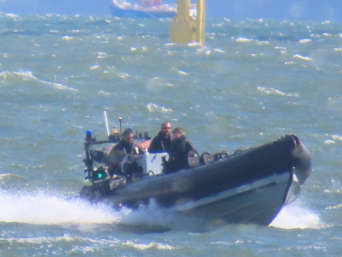 Police Ribs in Portsmouth and the Solent on the 27/5/2024.
