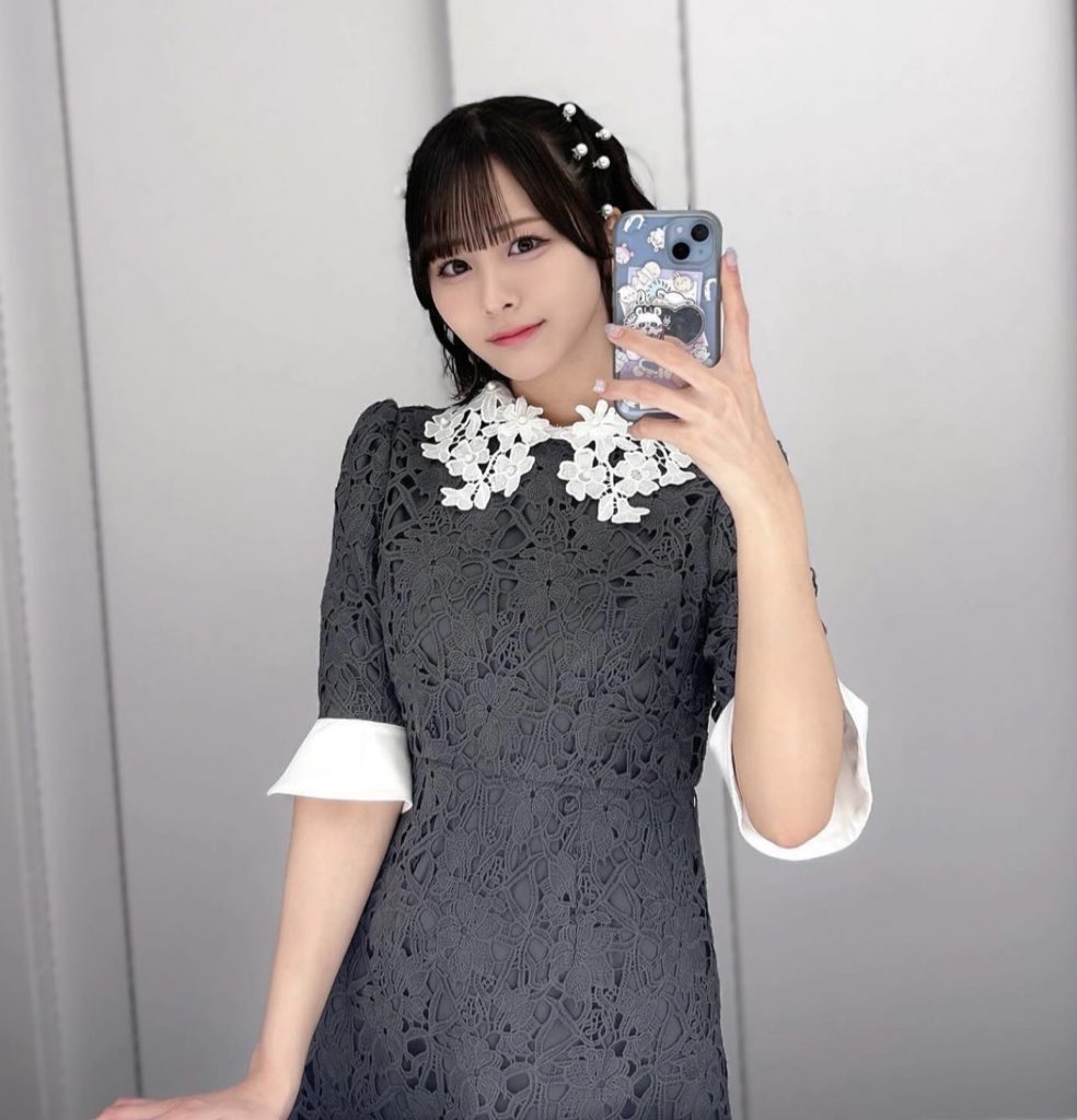 このワンピースはノイミーの尾木波菜ちゃんも着てました♡👗 □ LEJA