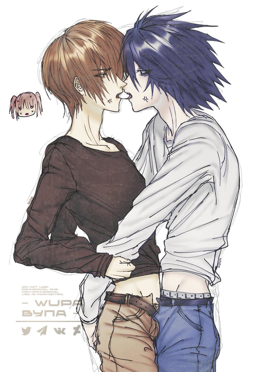 from hate to love.
#deathnote #anime #lightyagami #L