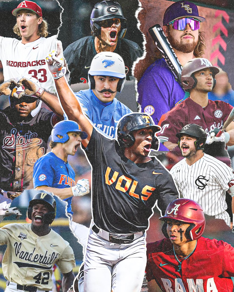 11 SEC teams are in ⚾️📈 THE MOST EVER IN A SINGLE NCAA BASEBALL TOURNAMENT 🔥