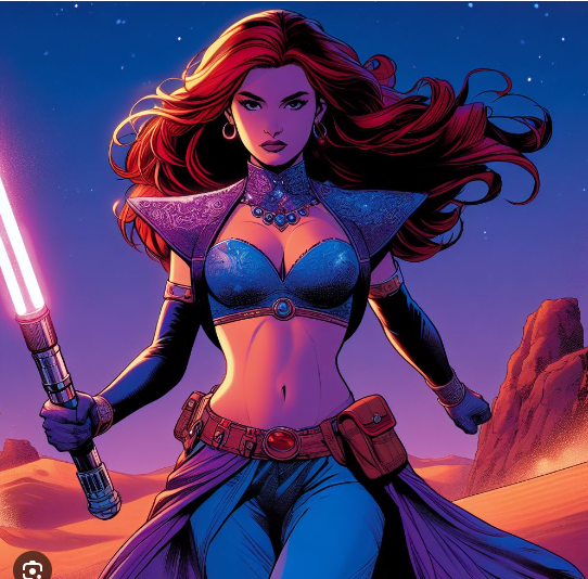 Who is this? Hints: It is not Red Sonja or Mary Jane Watson