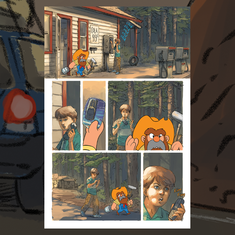 boomstudios's tweet photo. Oliver faces real danger in an unfamiliar two-dimensional place! Can his mom save him or will he have to rely on other allies?

Here’s your first look at UNCANNY VALLEY #3 by writer @TonyFleecs and artist @DaveWachter!

Final pre-orders are TODAY. Available Wednesday, June 19th!