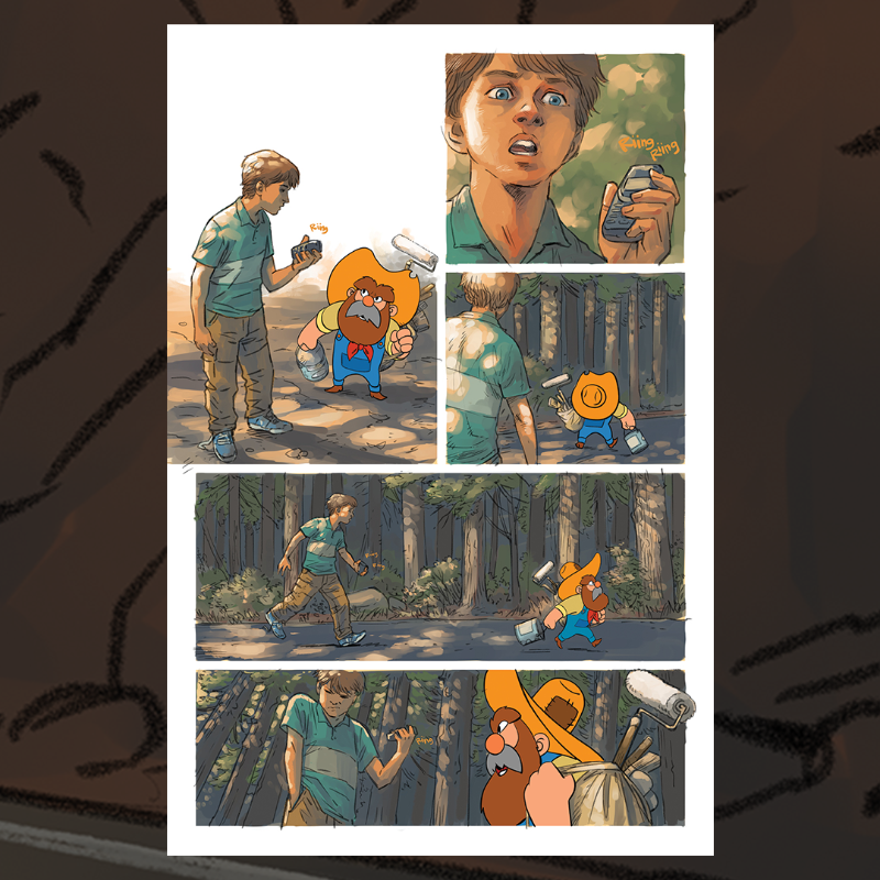 boomstudios's tweet photo. Oliver faces real danger in an unfamiliar two-dimensional place! Can his mom save him or will he have to rely on other allies?

Here’s your first look at UNCANNY VALLEY #3 by writer @TonyFleecs and artist @DaveWachter!

Final pre-orders are TODAY. Available Wednesday, June 19th!