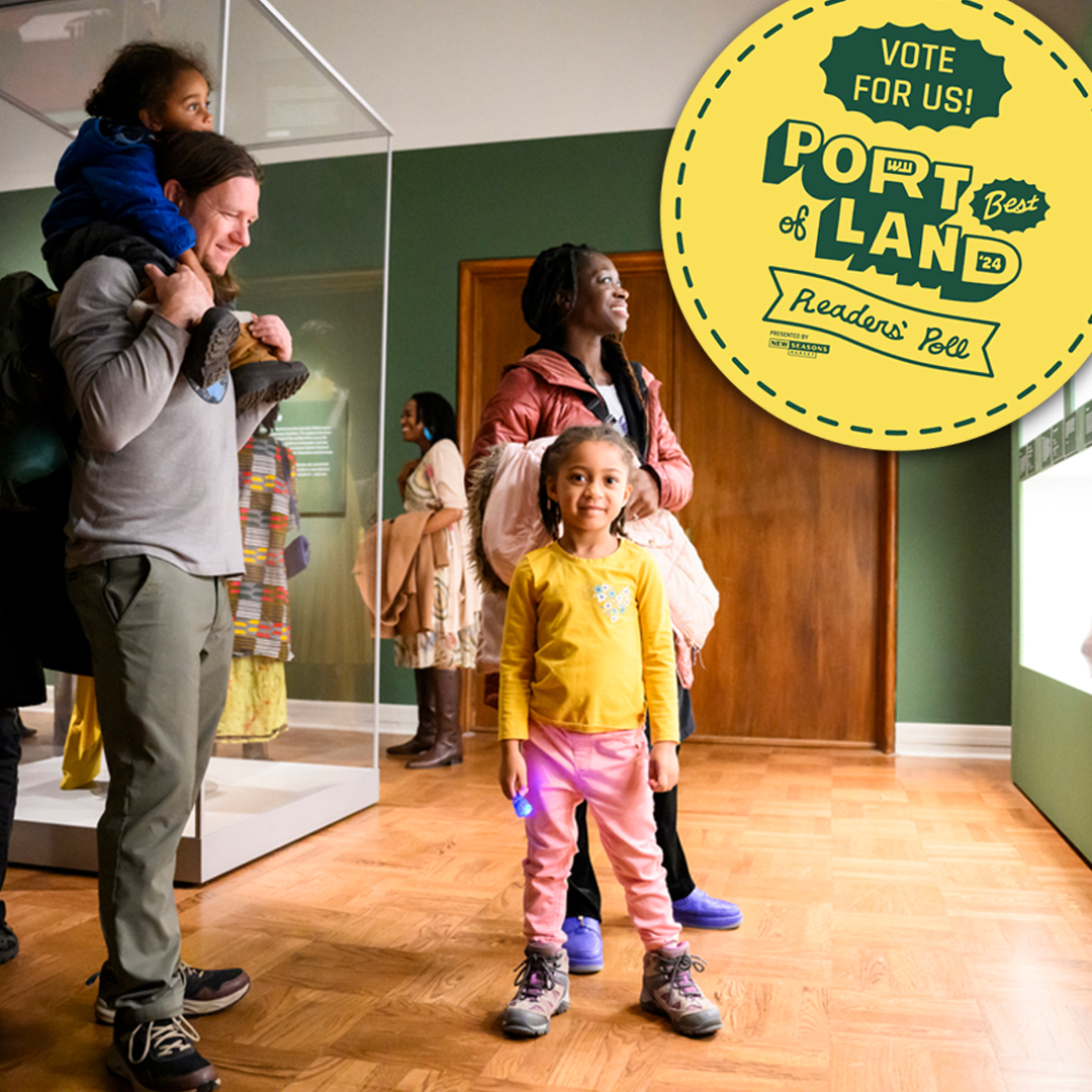 🗳️ Vote for us! We’ve placed as a finalist in @wweek's 2024 Best of Portland Readers' Poll for Best Museum! We’re proud to be in good company with all the places that make our city great. 🗳️ Cast your vote at bop.wweek.com →
