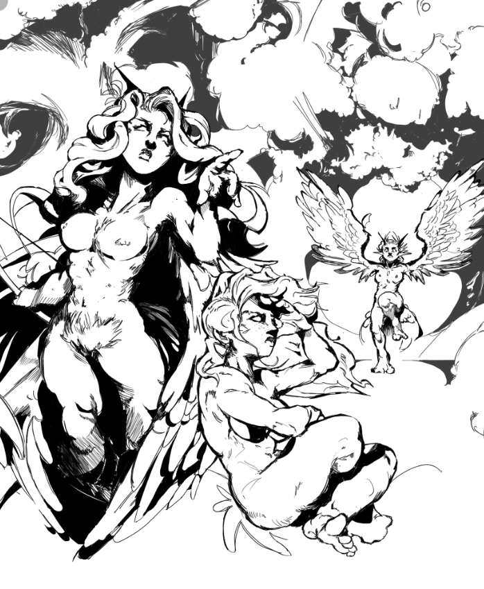 Living light of the bird kind.