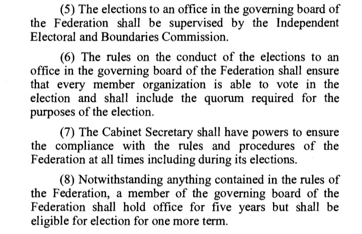 this_is_Nick1's tweet photo. Article 21(7)gives the cabinet secretary powers to interfere with election and this abuses the power of #Totalselfregulation as stipulated in 21 (1)
@CSRGKenya
@FaithMwang50929
@HabuWanjiru
@OMSJIC_044 https://t.co/vFevymKJ8c