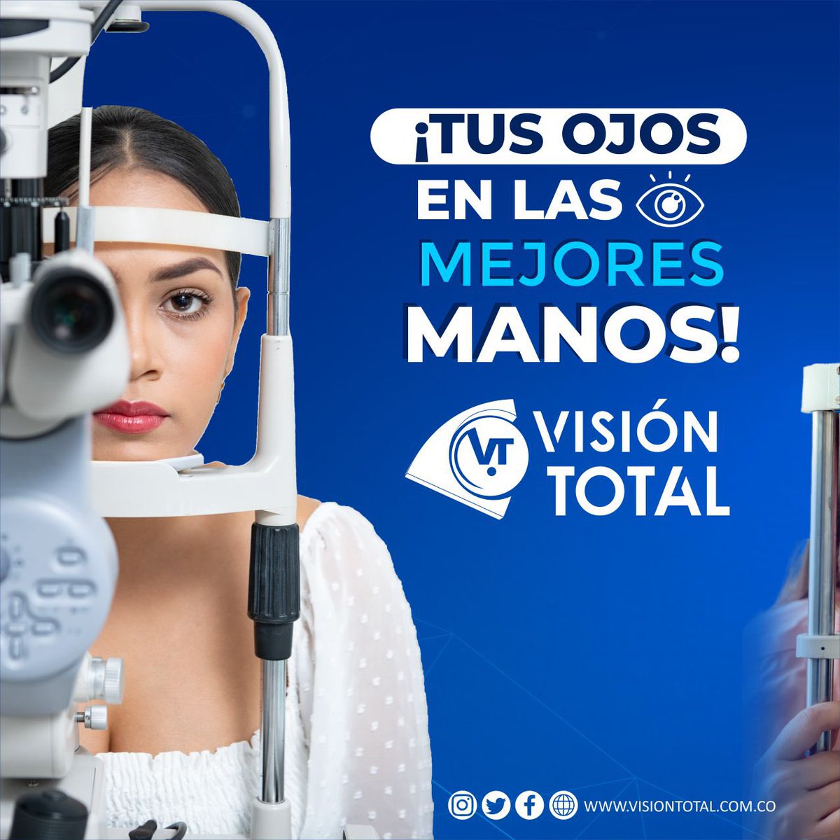 VisionTotalSAS's tweet photo. ¡Tus ojos merecen lo mejor!

¡Cuida tu salud visual con nosotros!

En Visión total contamos con una gama de servicios encaminados al cuidado de tu salud visual. https://t.co/fRcMZAsnXo