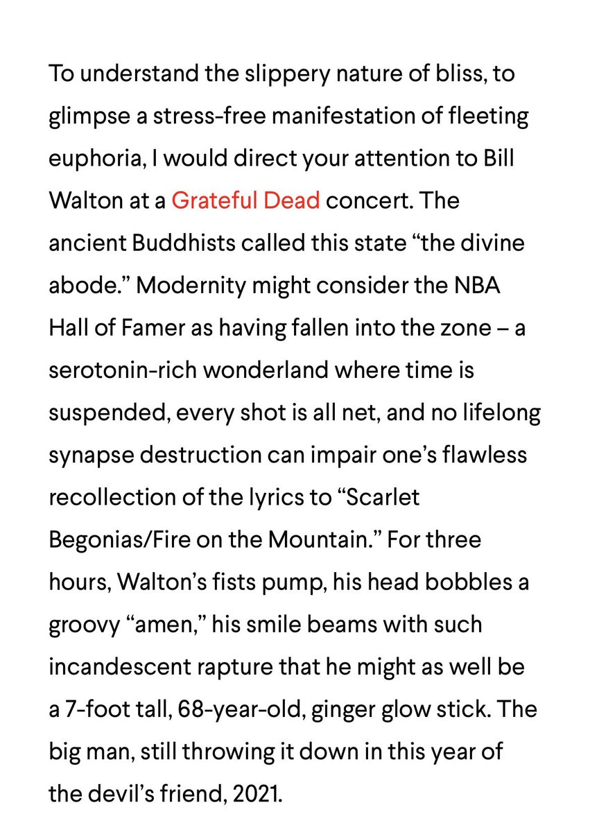 Passionweiss's tweet photo. The only thing better than a Dead show was watching Bill Walton watching a Dead show https://t.co/mzwT4ARPWr
