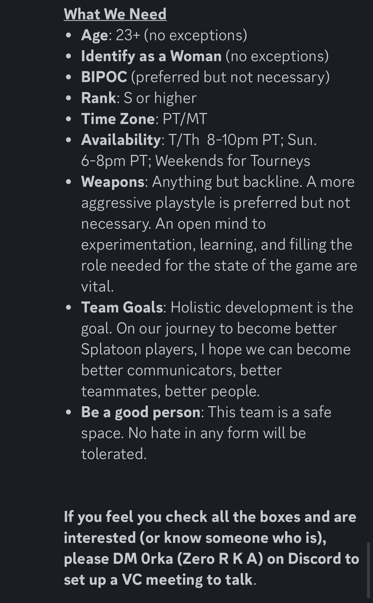 DIMEandEVE's tweet photo. DYM is recruiting!
@Spl_Teams #Splatoon3 https://t.co/Ga7WTJeutw