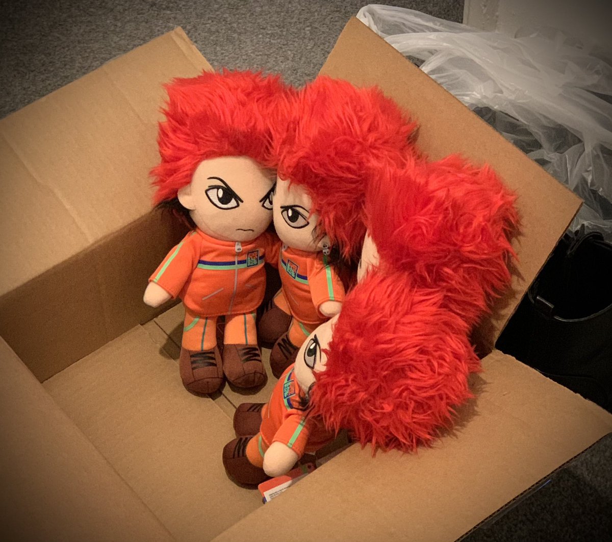 Throwback to one of the best deliveries I've ever had! 💗(The other best deliveries also being hide, of course!) 

#hide 
#hidetomatsumoto
#xjapan
#hidexjapan
#松本秀人
#hidedoll
#hideplush
#hideplushie