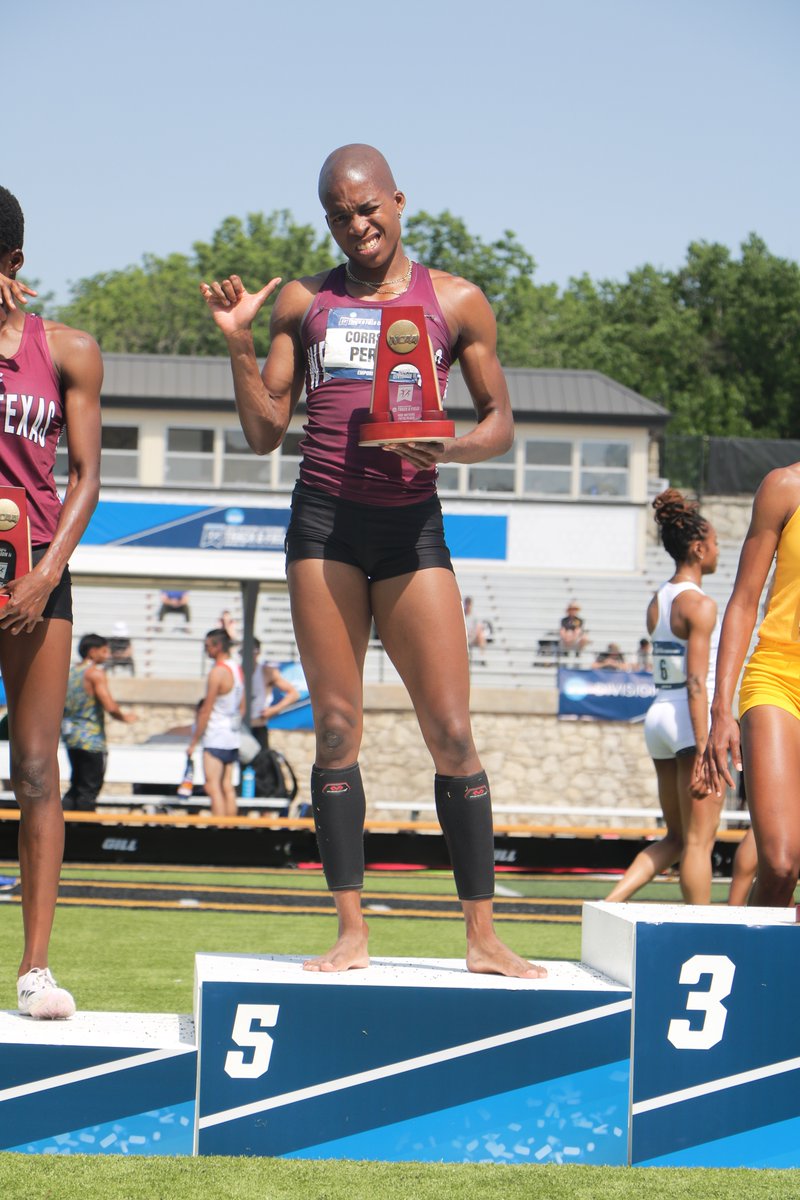 Corrssia Perry finished 5th in the nation in the 400m at the @ncaadii Outdoor National Championship!

📊
Fastest 400m Lady Buff in WT history 
Fastest 400m national time (52.99) in WT history 
1st and 2nd best national meet finishes in 400m (3/5) 

📸 @jpegjoe
#BuffNation #NCAA