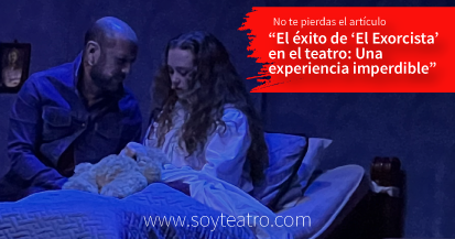 Una obra que no puedes perderte, ‘El Exorcista’ en el <a href="/teatrolibrebog/">Teatro Libre</a> .
 Una experiencia imperdible Lee más aquí ➡️ bit.ly/3WXYrXv