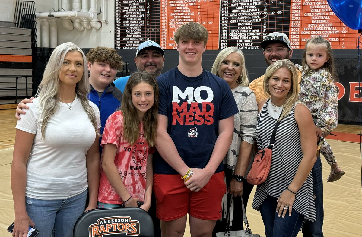 He’s a COLONIAL!!! HUGE SHOUTOUT of CONGRATS to @AndersonRaptors Student-Athlete @seth_wake2024 & his FAMILY on his commitment to take his ACADEMIC & ATHLETIC talents to @RMU to play Football!!! @RMU_Football @mlaughman @MikeDyer @ENQSports #AHSisFAMILY #AHSisPROUD