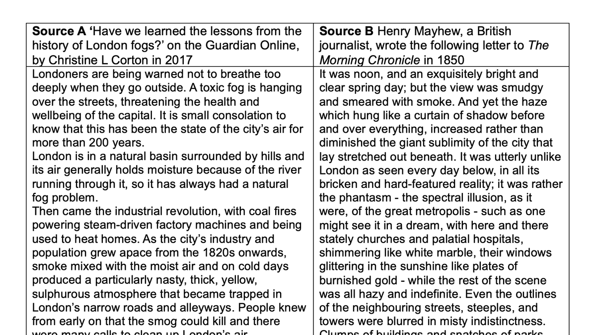 I am running out of P2 mini mocks. 
Only one answer for it... 
A few more coming for the final four days, will share on here if helpful. 
AQA seem to love travel and weather, so I'm sticking with these themes 🤣