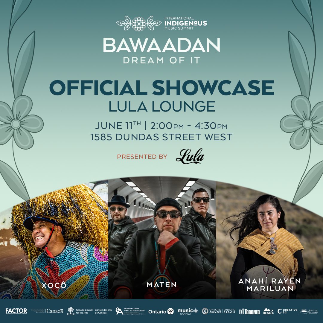 Join us JUNE 11th for the official showcase at <a href="/lulalounge/">Lula Lounge</a>! Ft XOCÔ, Maten &amp; Anahí Rayén Mariluan🌟 Doors open 2pm, show begins at 2:30 *limited tickets available at the door* Register TODAY 🔗 in bio! #IIMS2024