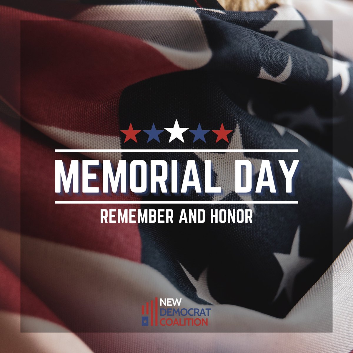 Today on #MemorialDay, we remember and honor the brave servicemembers who made the ultimate sacrifice. These courageous men and women laid down their lives to protect our democracy. We are forever grateful for their service.