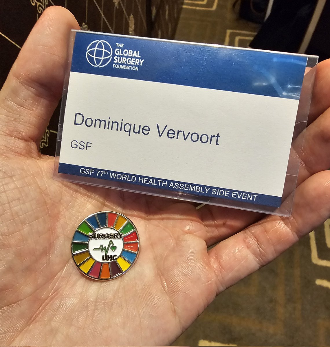 Dominique Vervoort (@dvervoort94) on Twitter photo Inspired & encouraged by the <a href="/surgfoundation/">The Global Surgery Foundation</a> #GlobalSurgery side event at #WHA77 <a href="/WHO/">World Health Organization (WHO)</a> 🫶
The message is clear:
Every woman deserves access to safe, timely, and affordable surgical care when needed.
Surgical care is ESSENTIAL to achieving #UHC & reaching the #SDGs.
Let's act. Inspired & encouraged by the <a href="/surgfoundation/">The Global Surgery Foundation</a> #GlobalSurgery side event at #WHA77 <a href="/WHO/">World Health Organization (WHO)</a> 🫶
The message is clear:
Every woman deserves access to safe, timely, and affordable surgical care when needed.
Surgical care is ESSENTIAL to achieving #UHC & reaching the #SDGs.
Let's act.