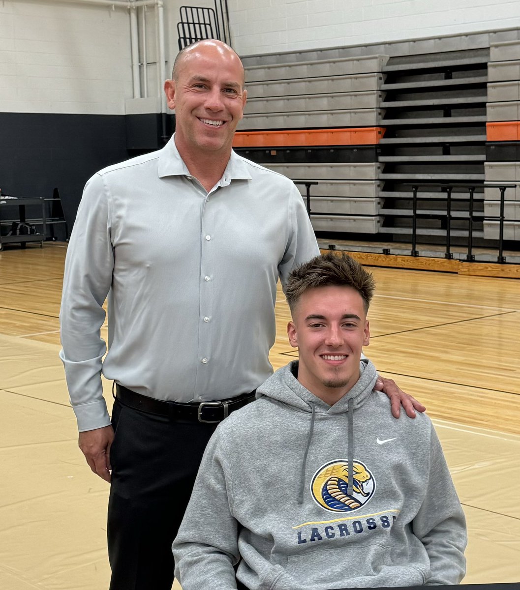 He’s a COBRA!!! HUGE SHOUTOUT of CONGRATS to @AndersonRaptors Student-Athlete BRODY SNYDER & his FAMILY on his commitment to take his ACADEMIC & ATHLETIC talents to @cokeruniversity to play Lacrosse!!! @Coker_Cobras @mlaughman @MikeDyer @ENQSports #AHSisFAMILY #AHSisPROUD